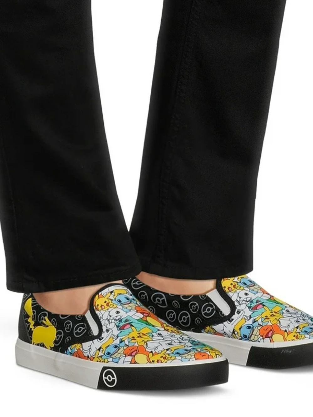 Ground Up Pokemon Men's  Slip On Shoes Size 8.5
